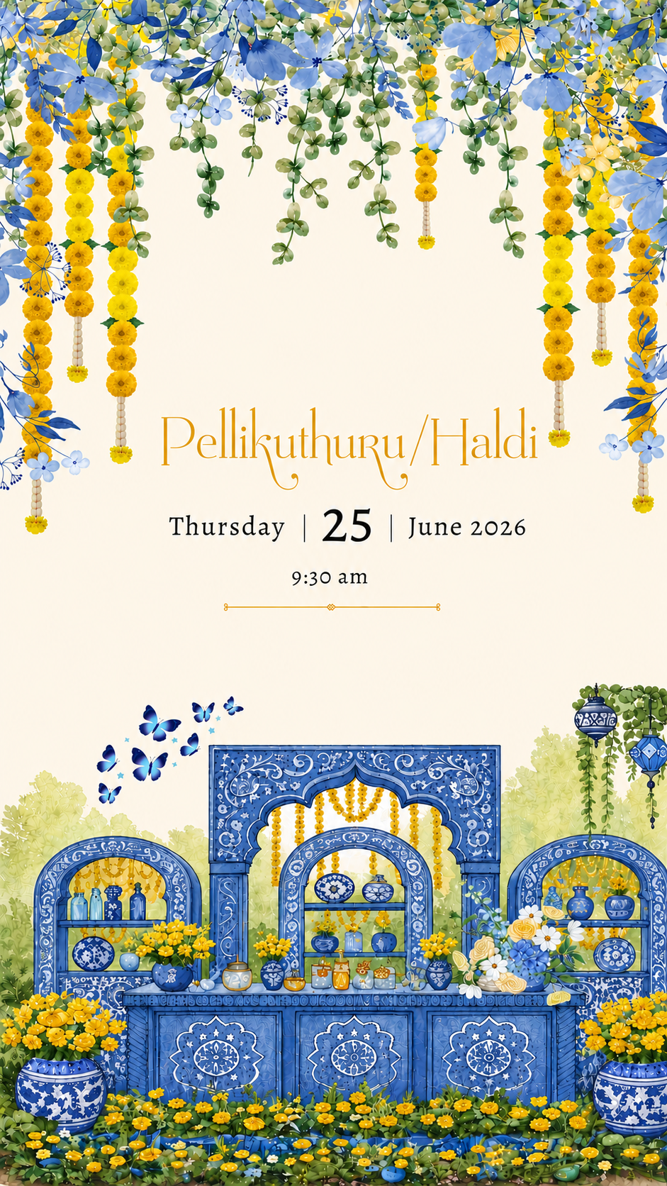 Haldi and Pellikuthuru Ceremony Image