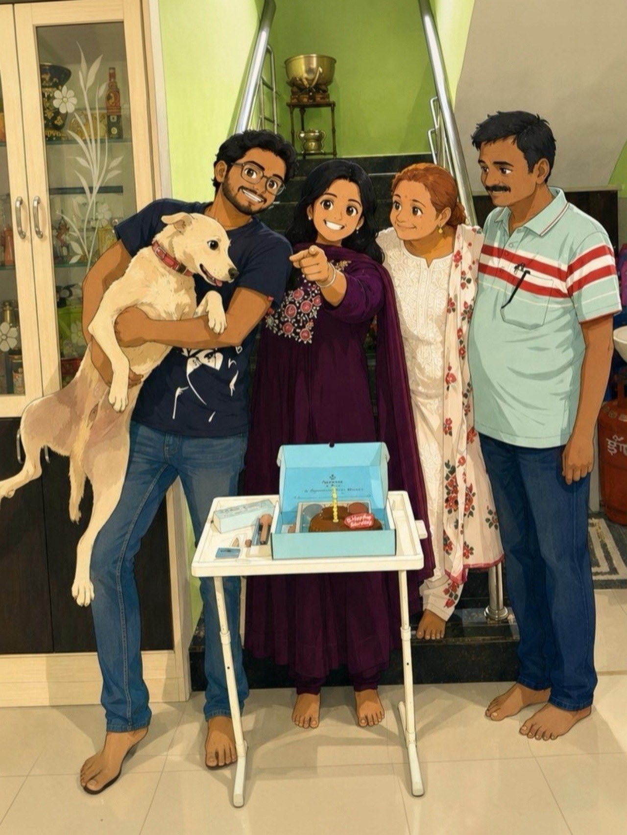 Family celebration memory